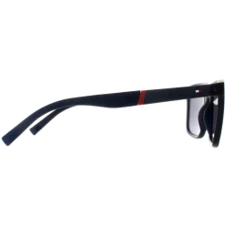 Tommy Hilfiger Rectangle^Sunglasses TH 2043 FLL IR Matte Blue Grey