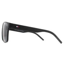 Tommy Hilfiger Square^Sunglasses TH 1717/S 003 IR Matte Black Grey