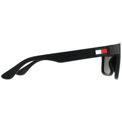 Tommy Hilfiger Polarised|Rectangle^Sunglasses TH 1556/S 003 M9 Matte Black Grey Polarized
