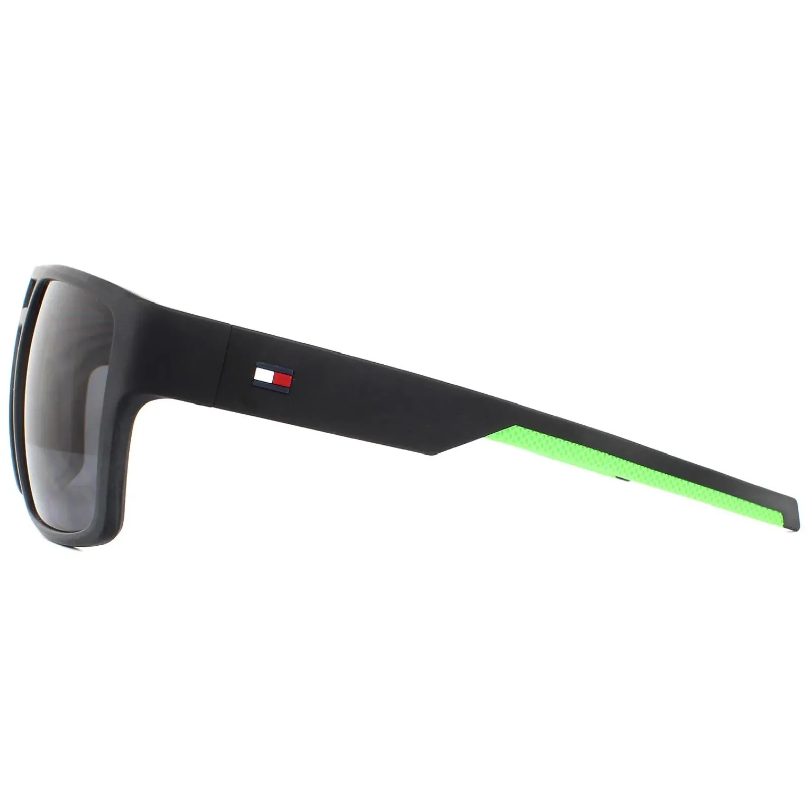 Tommy Hilfiger Rectangle^Sunglasses TH 1805/S 003 IR Matte Black Grey