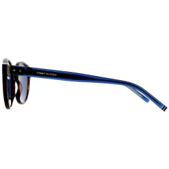 Tommy Hilfiger Oval|Oval^Sunglasses TH 1795/S 086 K1 Havana Blue Gold Mirror
