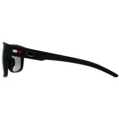 Tommy Hilfiger Polarised|Wrap^Sunglasses TH 1913/S 003 M9 Matte Black Grey Polarized
