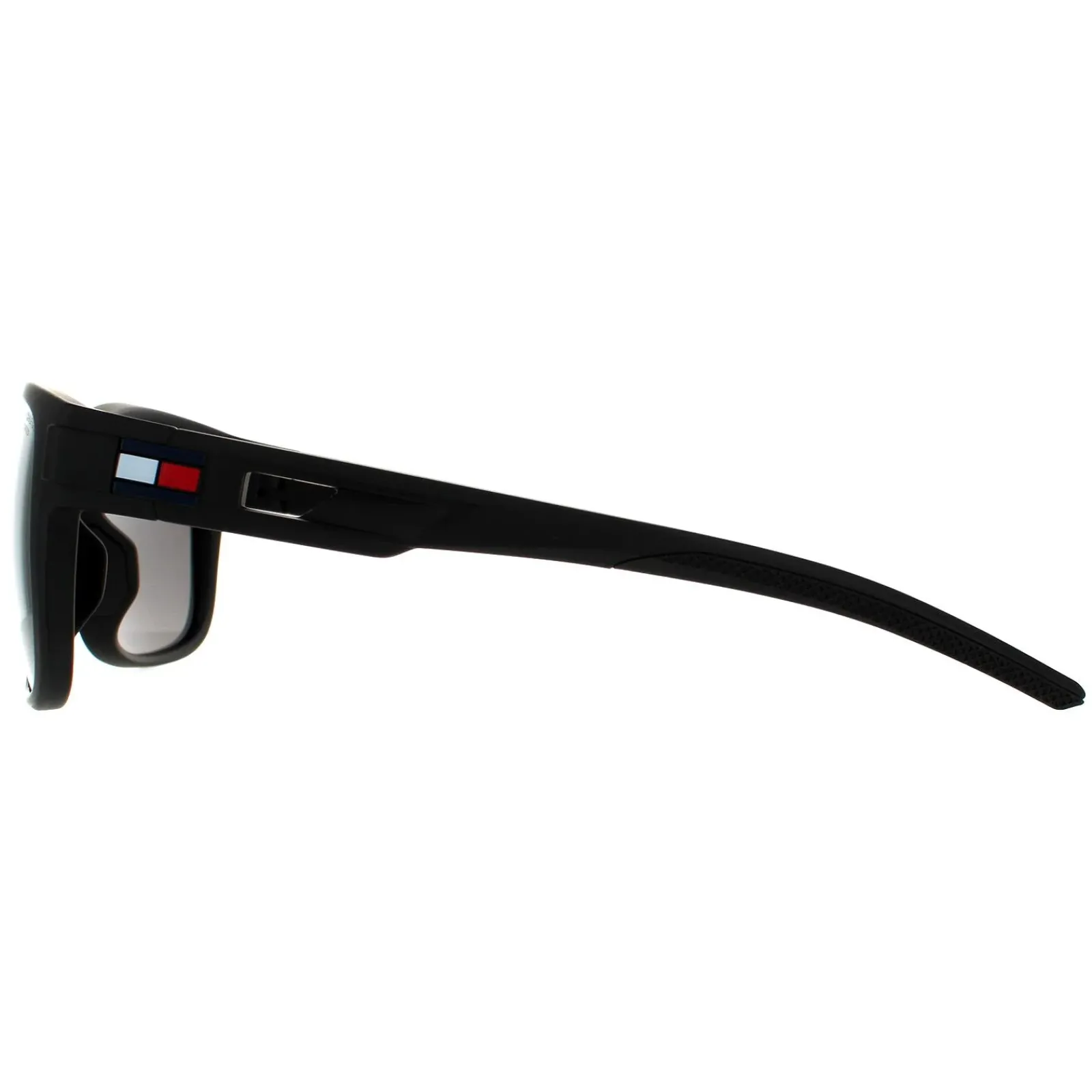 Tommy Hilfiger Polarised|Wrap^Sunglasses TH 1913/S 003 M9 Matte Black Grey Polarized