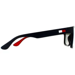 Tommy Hilfiger Rectangle^Sunglasses TH 1556/S FLL ZS Matte Blue Blue Mirror