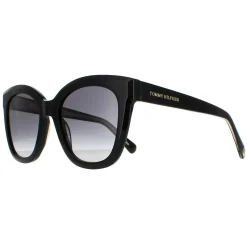 Tommy Hilfiger Cat-Eye^Sunglasses TH 1884/S 807 9O Black Dark Grey Gradient