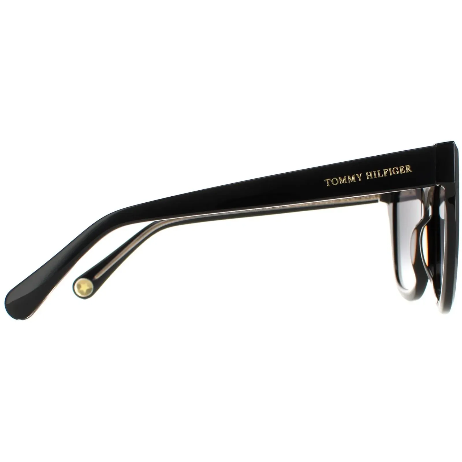 Tommy Hilfiger Cat-Eye^Sunglasses TH 1884/S 807 9O Black Dark Grey Gradient