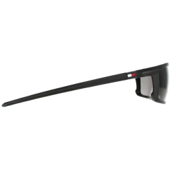 Tommy Hilfiger Polarised|Rectangle^Sunglasses TH 1914/S 003 M9 Matte Black Grey Polarised
