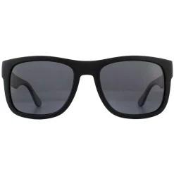Tommy Hilfiger Rectangle^Sunglasses TH 1556/S 08A IR Black Grey 56mm