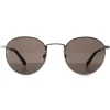 Tommy Hilfiger Round^Sunglasses TH 1572/S KJ1 Dark Ruthenium Grey