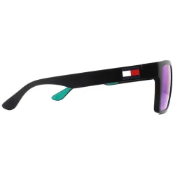 Tommy Hilfiger Rectangle^Sunglasses TH 1605/S 3OL Z9 Black Green Mirror