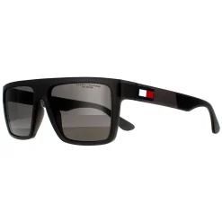 Tommy Hilfiger Polarised|Rectangle^Sunglasses TH 1605/S FRE M9 Matte Grey Grey Polarized