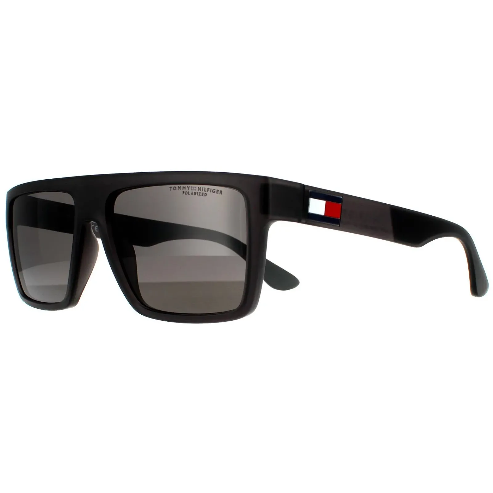 Tommy Hilfiger Polarised|Rectangle^Sunglasses TH 1605/S FRE M9 Matte Grey Grey Polarized