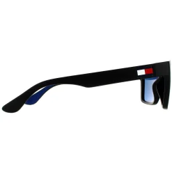 Tommy Hilfiger Rectangle^Sunglasses TH 1605/S 003 MI Matte Black Grey Infrared
