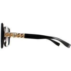 Tommy Hilfiger Square^Sunglasses TH 1894/S 807 9O Black Dark Grey Gradient