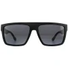 Tommy Hilfiger Rectangle^Sunglasses TH 1605/S 003 IR Matte Black Grey Blue