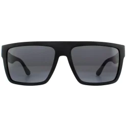 Tommy Hilfiger Rectangle^Sunglasses TH 1605/S 003 IR Matte Black Grey Blue