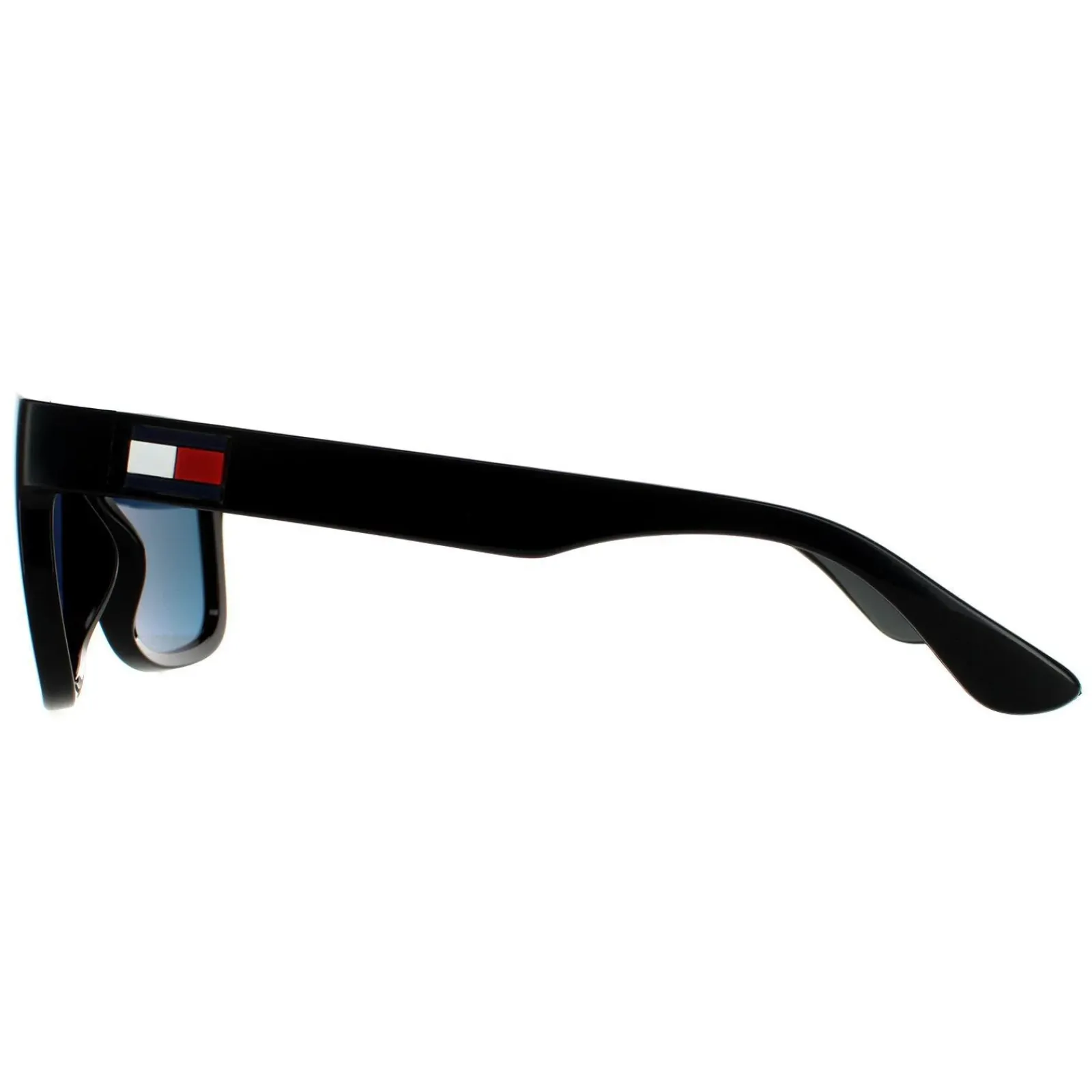 Tommy Hilfiger Rectangle^Sunglasses TH 1556/S 807 UZ Black Red Mirror