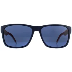 Tommy Hilfiger Rectangle^Sunglasses TH 1718/S 8RU KU Black Red White Blue Avio