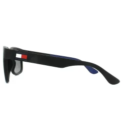 Tommy Hilfiger Rectangle^Sunglasses TH 1556/S D51 T4 Black Grey Mirror
