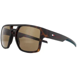 Tommy Hilfiger Rectangle^Sunglasses TH 1805/S N9P 70 Matte Havana Brown