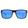 Tommy Hilfiger Rectangle^Sunglasses TH 1718/S 0VK Z0 Matte Black Blue Blue Mirro