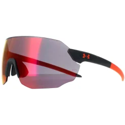 Under Armour Sport^Sunglasses Halftime 2M8 Matte Grey Orange Ruby Red Mirror