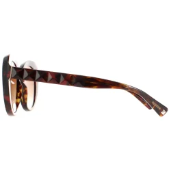 Valentino Butterfly^Sunglasses VA4113 518913 Red Havana Brown Gradient