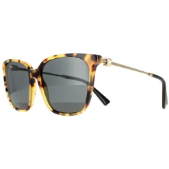 Valentino Square^Sunglasses VA4078 503687 Havana Smoke Grey