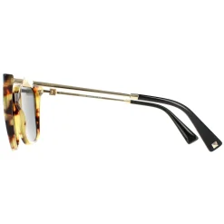 Valentino Square^Sunglasses VA4078 503687 Havana Smoke Grey