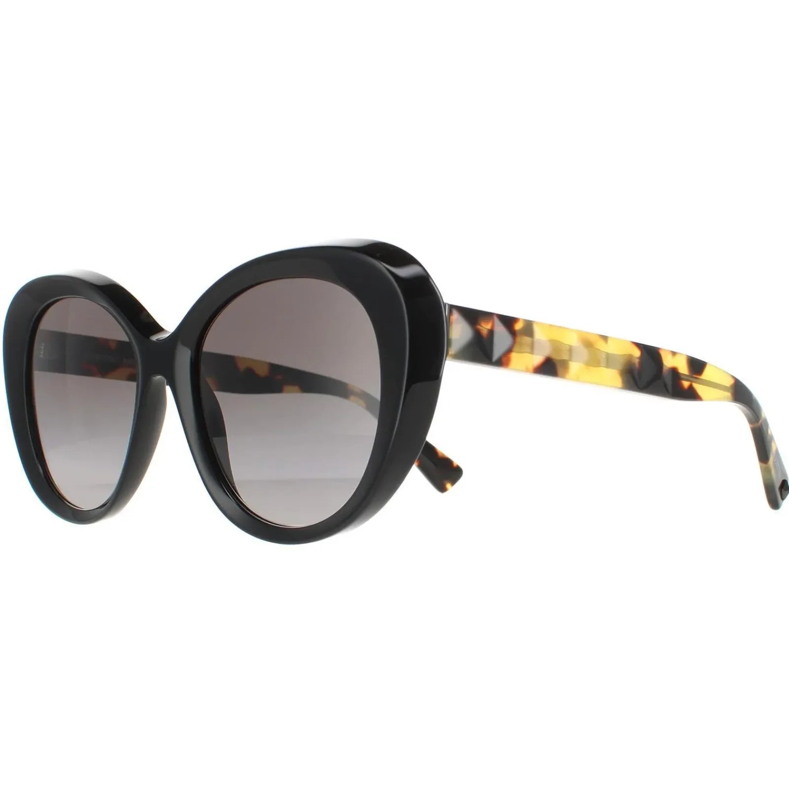 Valentino Butterfly^Sunglasses VA4113 50018G Black Havana Grey Gradient