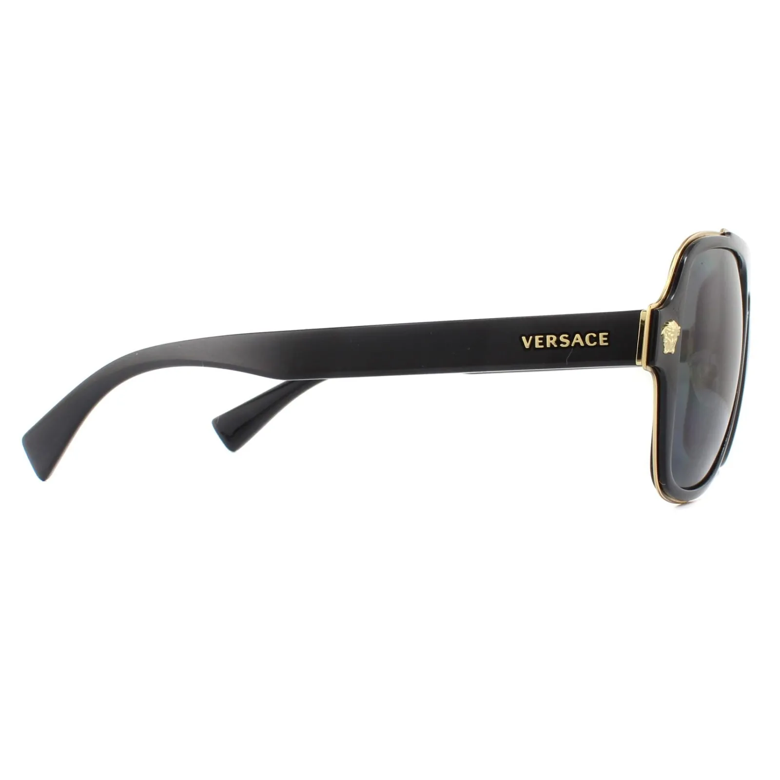 Versace Versace|Polarised^Sunglasses VE2199 100281 Black Grey Polarized