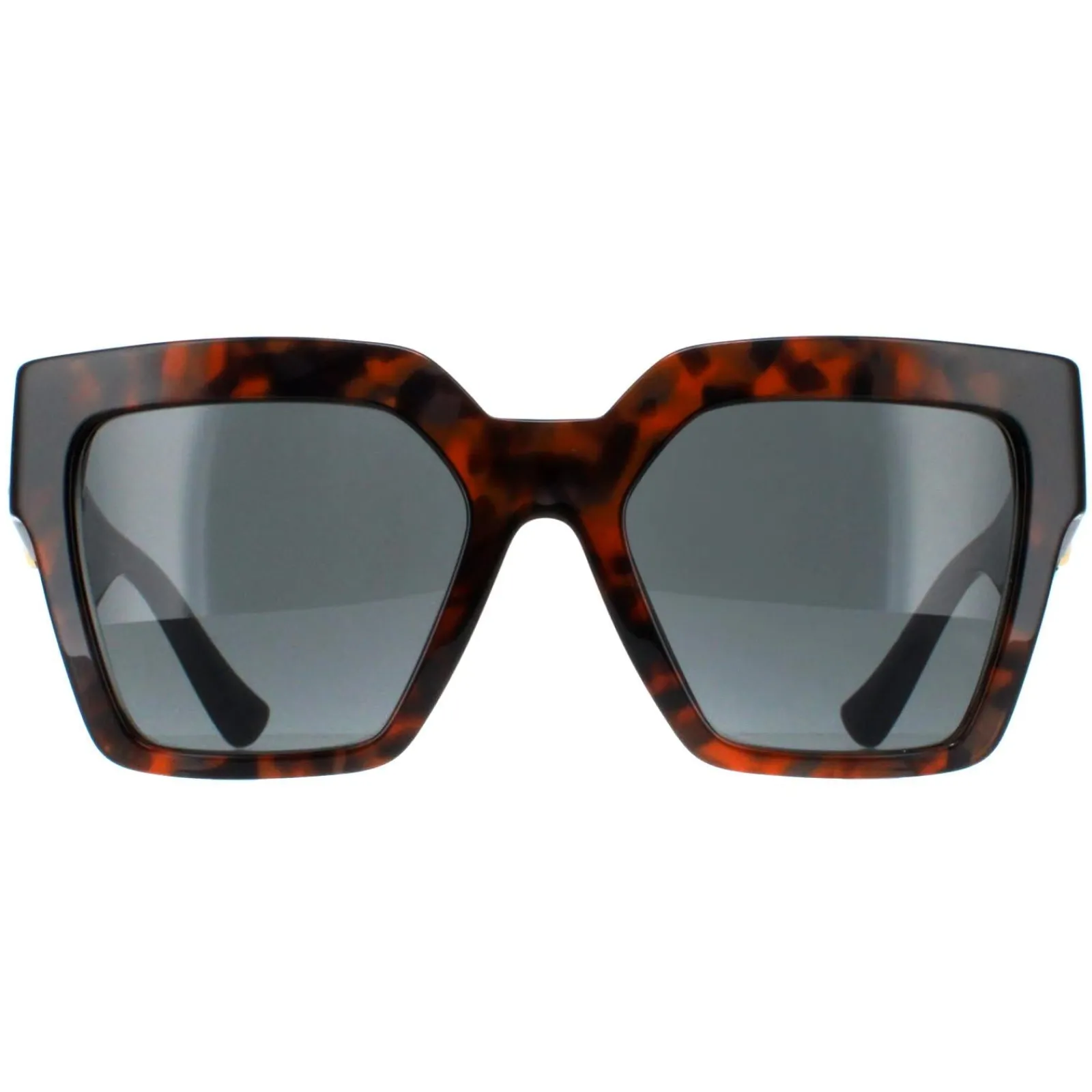 Versace Square|Versace^Sunglasses VE4458 542987 Dark Havana Dark Grey