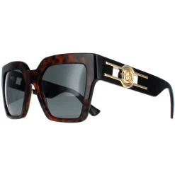 Versace Square|Versace^Sunglasses VE4458 542987 Dark Havana Dark Grey