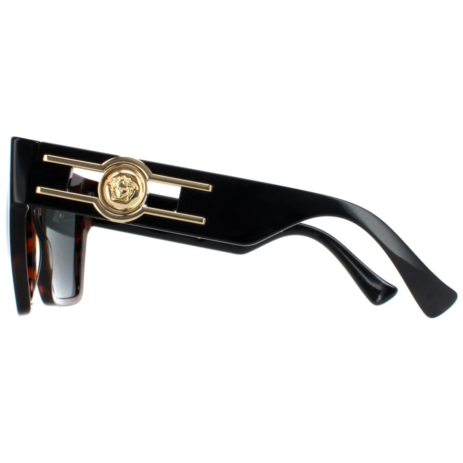 Versace Square|Versace^Sunglasses VE4458 542987 Dark Havana Dark Grey