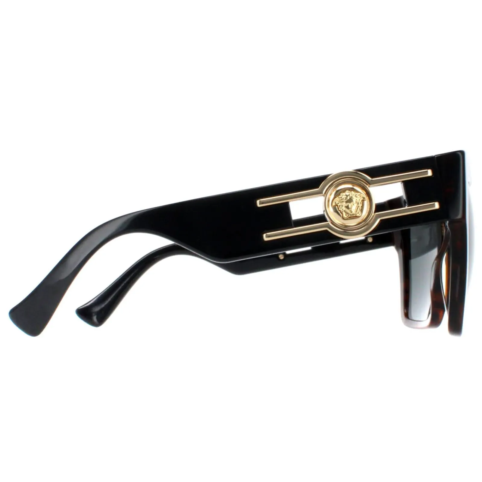Versace Square|Versace^Sunglasses VE4458 542987 Dark Havana Dark Grey