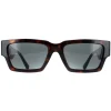 Versace Versace|Rectangle^Sunglasses VE4459 108/87 Dark Havana Dark Grey