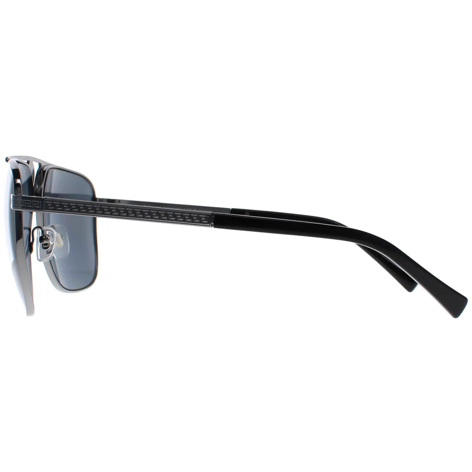 Versace Versace|Rectangle^Sunglasses VE2238 100181 Gunmetal Dark Grey Polarized