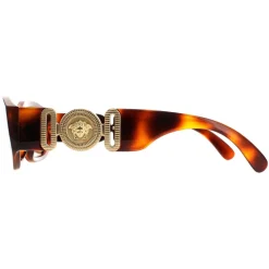 Versace Versace|Rectangle^Sunglasses VE4361 521773 Havana Dark Brown
