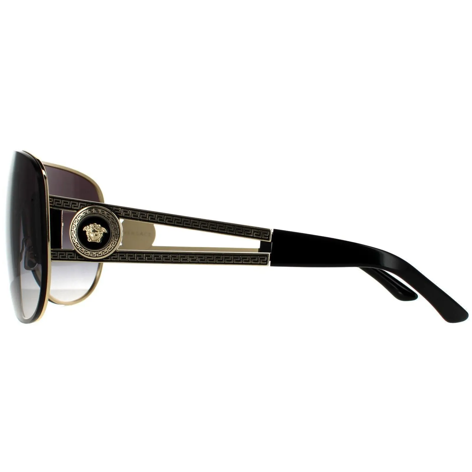 Versace Versace|Shield^Sunglasses VE2166 12528G Pale Gold Grey Gradient