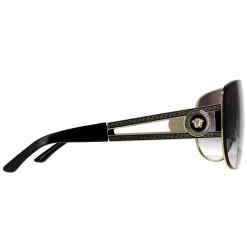Versace Versace|Shield^Sunglasses VE2166 12528G Pale Gold Grey Gradient