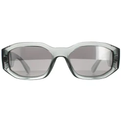 Versace Rectangle^Sunglasses VE4361 311/6G Transparent Grey Light Grey Silver Mi