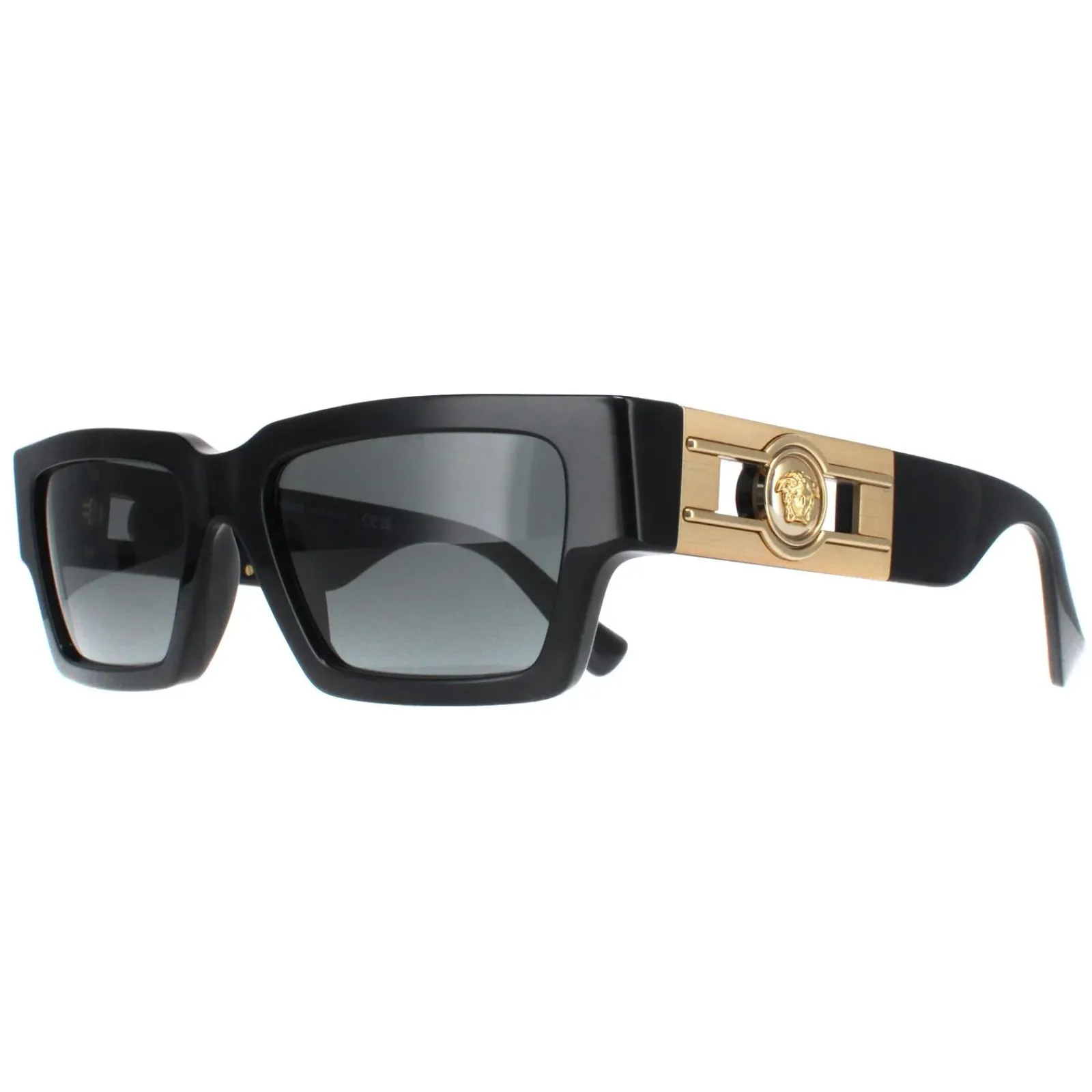 Versace Rectangle^Sunglasses VE4459 GB1/87 Black Dark Grey