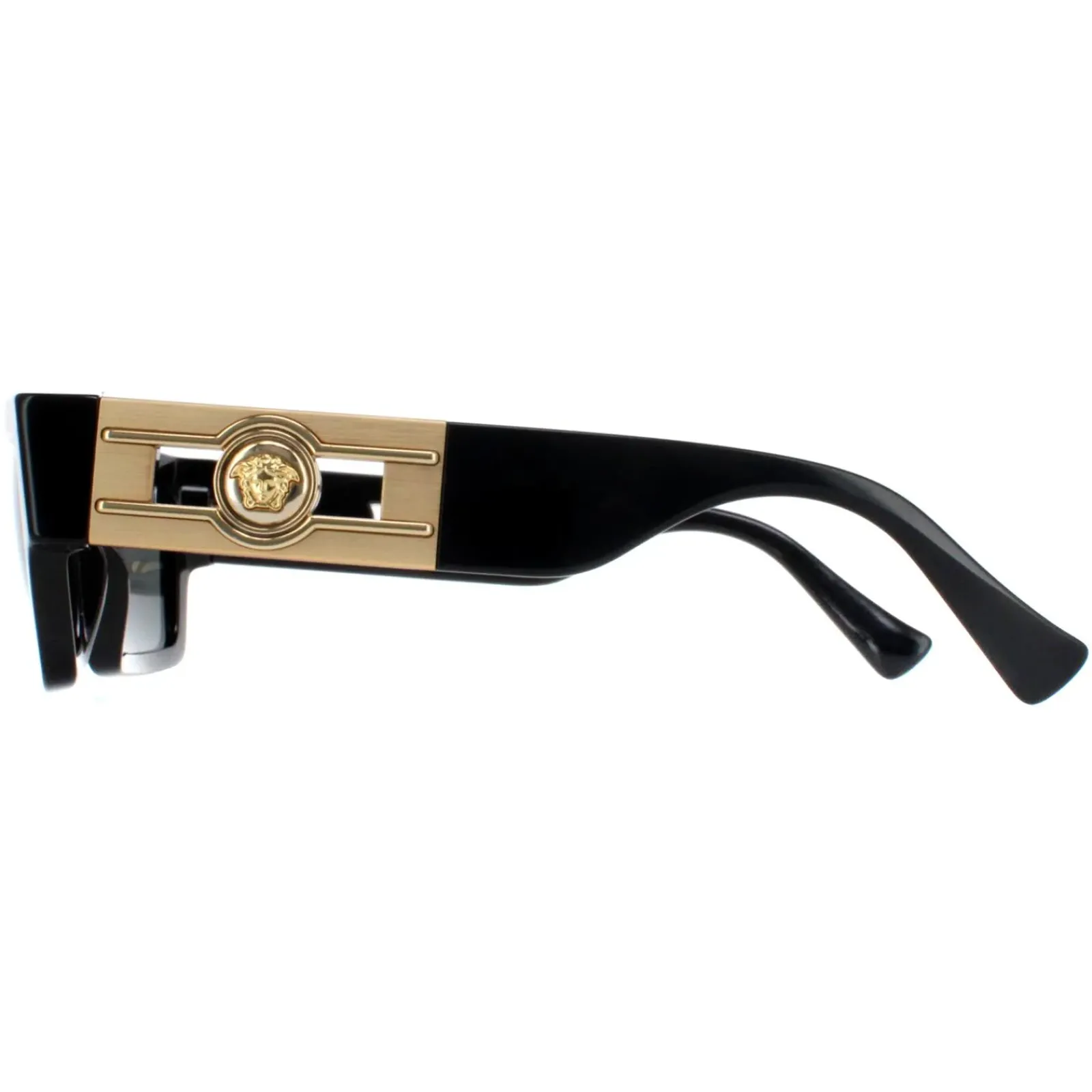 Versace Rectangle^Sunglasses VE4459 GB1/87 Black Dark Grey