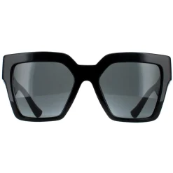 Versace Square|Versace^Sunglasses VE4458 GB1/87 Black Dark Grey