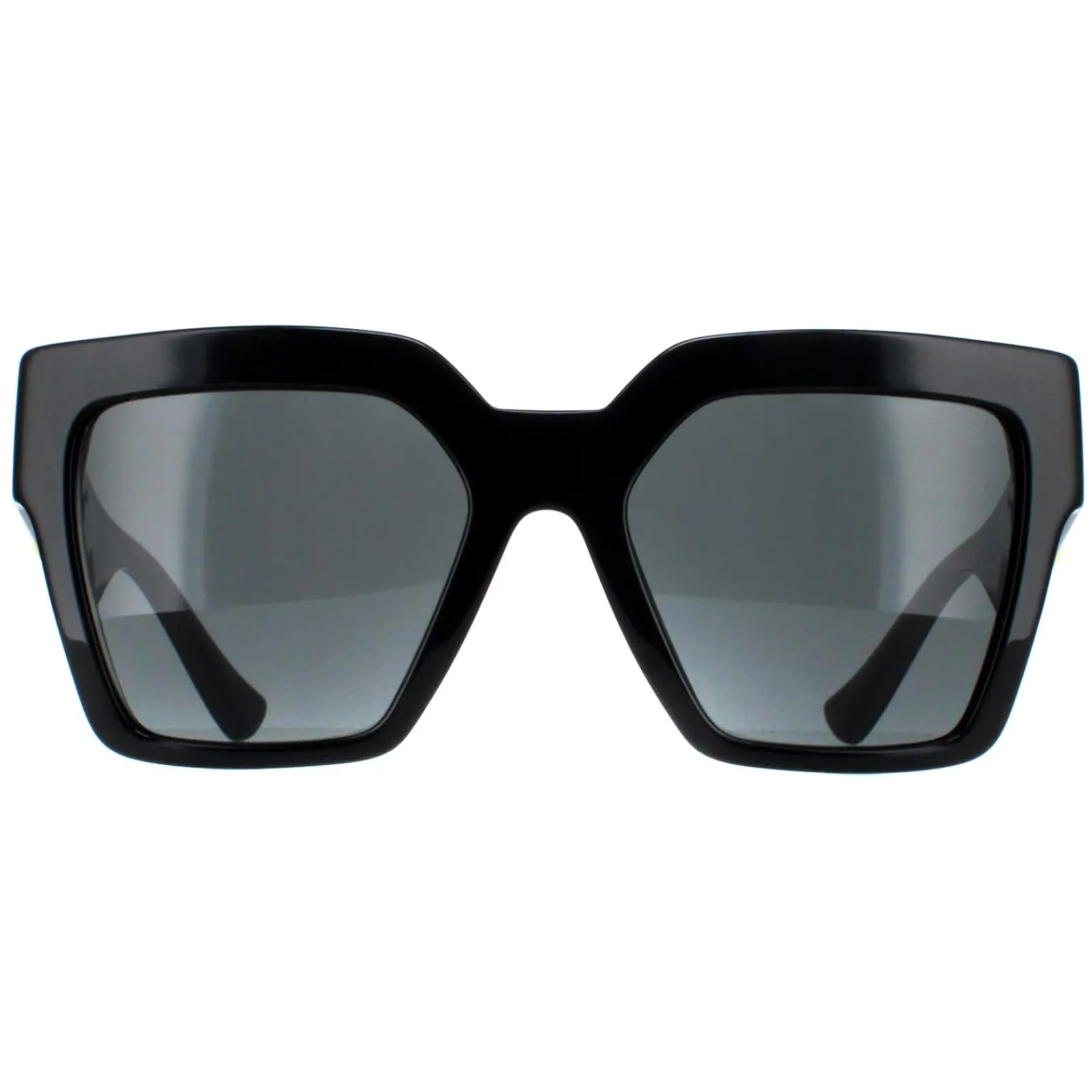 Versace Square|Versace^Sunglasses VE4458 GB1/87 Black Dark Grey