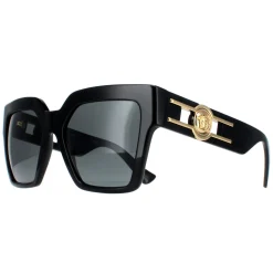 Versace Square|Versace^Sunglasses VE4458 GB1/87 Black Dark Grey