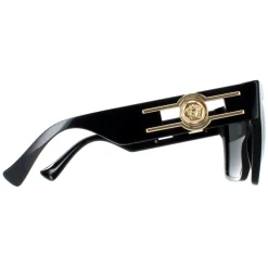 Versace Square|Versace^Sunglasses VE4458 GB1/87 Black Dark Grey