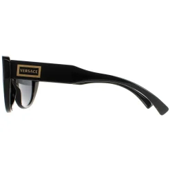 Versace Versace|Cat-Eye^Sunglasses VE4378 GB1/87 Black Grey