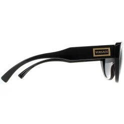 Versace Versace|Cat-Eye^Sunglasses VE4378 GB1/87 Black Grey