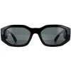 Versace Rectangle^Sunglasses VE4361 GB1/87 Black Dark Grey